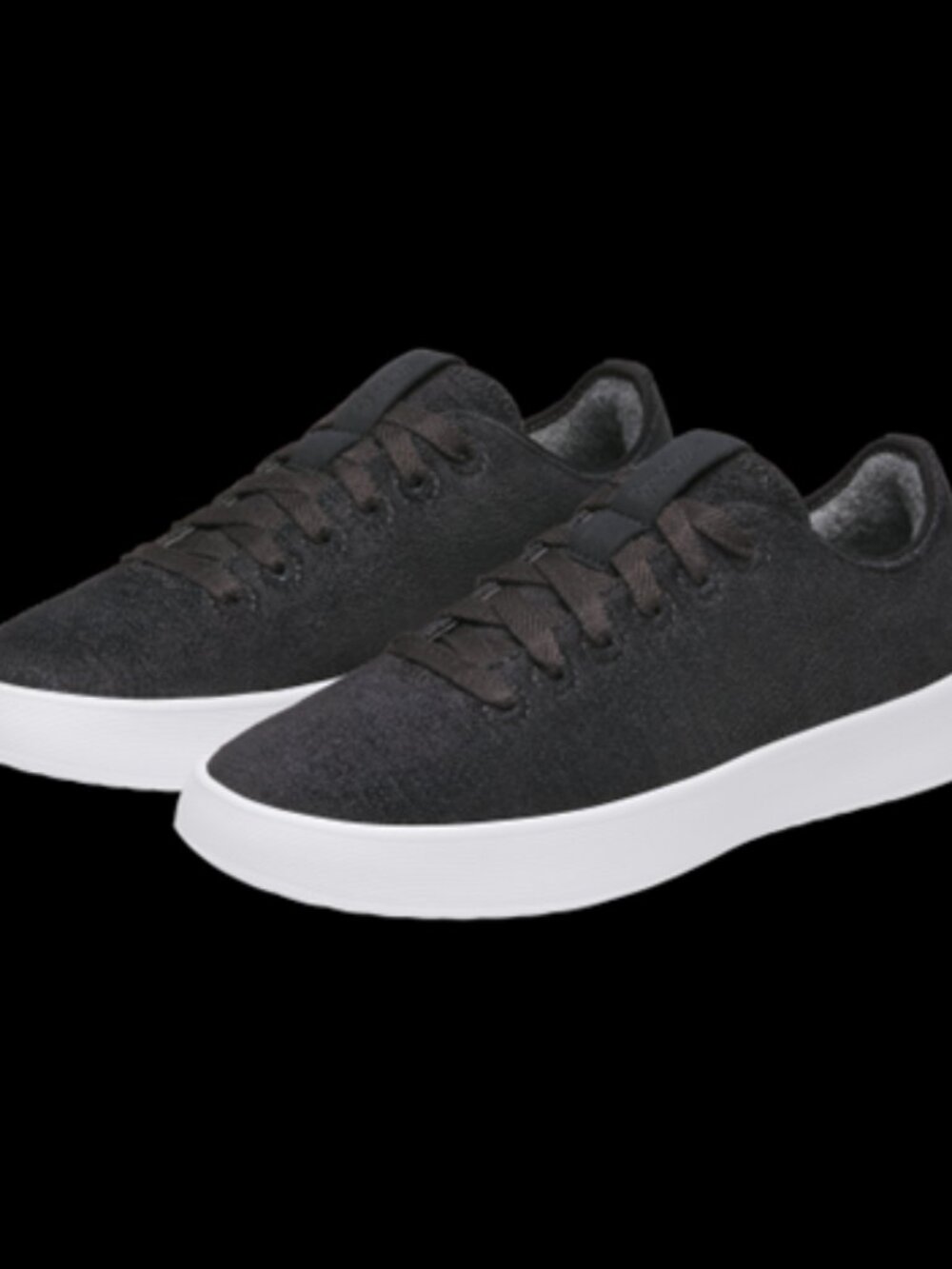 New, $110, ALLBIRDS Dark Gray Cruiser Velvet Sneakers - 10.5